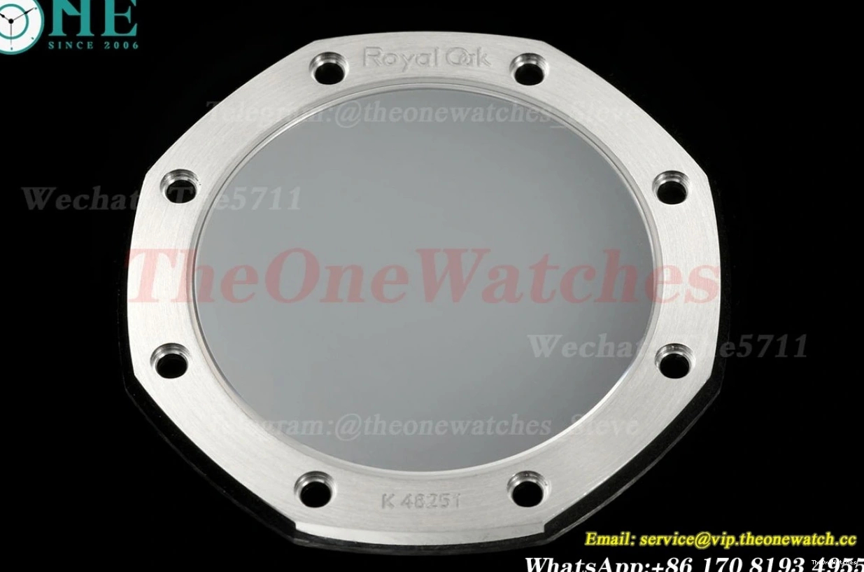 TKF Royal A4302 41mm Clone Super SS Black Dial 15500 Oak SS 0322